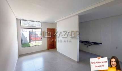Casa à venda, 3 dormitórios (1 suíte), amplo quintal, 110m²- $515.000 – Jd. São Felipe – Atibaia/SP