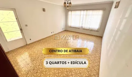 Casa com 4 dormitórios para alugar, 130 m² por R$ 4.000,00/mês - Centro - Atibaia/SP