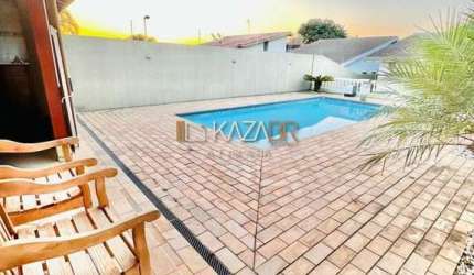 Casa Térrea MOBILIADA com 3 dormitórios para alugar, 190 m² por R$ 6.680/mês - Jardim do Lago - Atibaia/SP