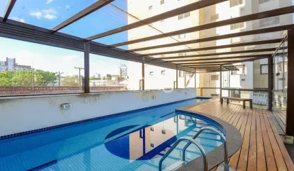 Cobertura, 3 dormitórios, 2 vagas, condomínio - J8