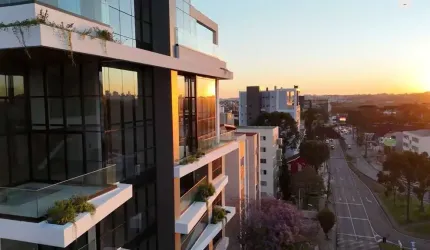 Cobertura nova c/ 311m² Batel c/ 4 suítes 4 vagas