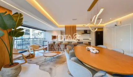 Apartamento com 3 suítes e 3 vagas no Ecoville J8