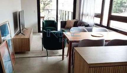 Apartamento mobilhado, com suíte de 85m² para locação, Pinheiros, São Paulo, SP
