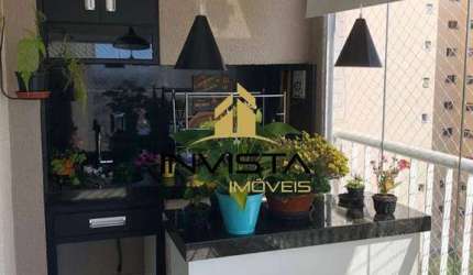 Condomínio Clube - Grand Splendor- Planta de 102m²- Varanda gourmet
