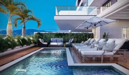 Apartamento com 3 suítes à venda, 123 m² por R$ 1.087.489 - Barreiros - São José/SC