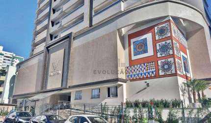 Apartamento com 2 dormitórios para alugar, 84 m² por R$ 4.635,08/mês - Campinas - São José/SC