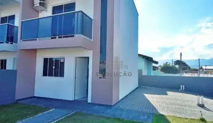 SOBRADO 02 Quartos, Sacada, 03 Vagas - Praia do Sonho - Santa Catarina