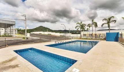 APTO 2 Quartos, 1 Vaga, Lazer - Bela Vista - Santa Catarina