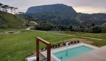 Chacara na Serra com Lagos, Campo de Futebol e Casa Sede com 15.000 m² - Alfredo Wagner/SC