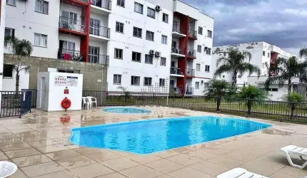 APTO 2 Quartos, Sacada, 1 Vaga - Aririú - Santa Catarina