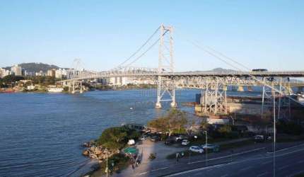 Terreno 850 m² Beira Mar Continental no Estreito - Florianópolis SC