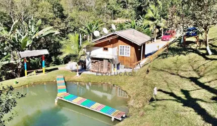 SÍTIO Mobiliado, Açude, 4 Vagas - Rio do Meio - Anitápolis
