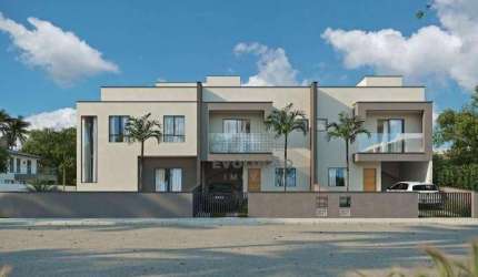 Sobrado com 02 Suítes e Lavabo, 96 m² - Forquilhas - São José/SC