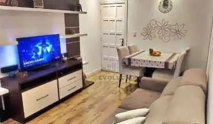 APTO 2 Quartos, 1 Vaga, Semi Mobiliado - Capoeiras