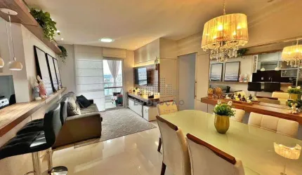 Apartamento 100% mobiliado em excelente localização no bairro Campinas.