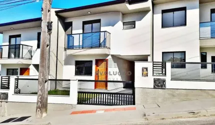 Casa com 3 dormitórios à venda, 107 m² por R$ 539.000,00 - Potecas - São José/SC
