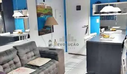 APTO 2 Quartos, 1 Vaga, Lazer - Fundos