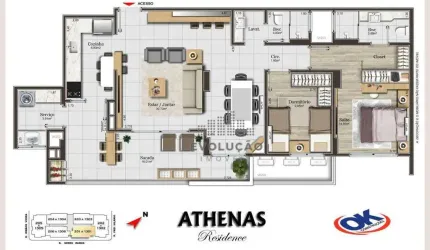 Apartamento de alto padrão entregue recentemente no coração de Campinas