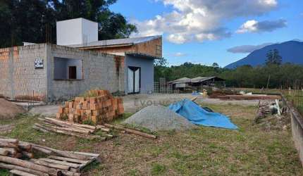 Terreno com Casa em construção - Santo Amaro da Imperatriz SC