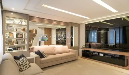 Apartamento com 3 quartos à venda na Rua Vereador Garcia Rodrigues Velho, 140, Cabral, Curitiba, 130 m2 por R$ 1.470.000