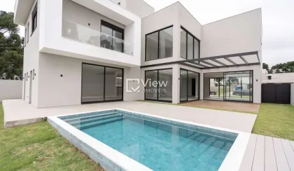 Casa em condomínio fechado com 4 quartos à venda na Rua Inácio Wichnewski, 920, Orleans, Curitiba, 560 m2 por R$ 4.970.000