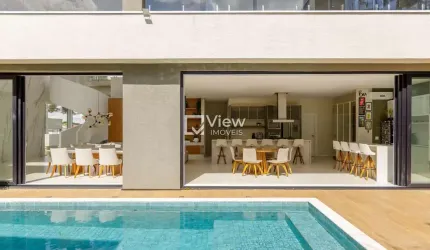Casa em condomínio fechado com 4 quartos à venda na Rua Inácio Wichnewski, 920, Orleans, Curitiba, 374 m2 por R$ 4.990.000