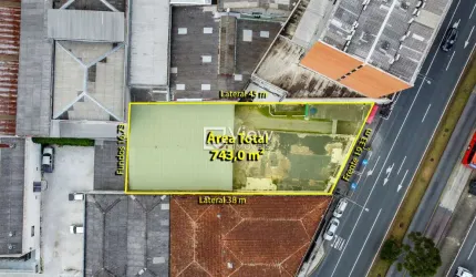 Terreno comercial à venda na Avenida Presidente Affonso Camargo, 255, Jardim Botânico, Curitiba, 743 m2 por R$ 2.600.000
