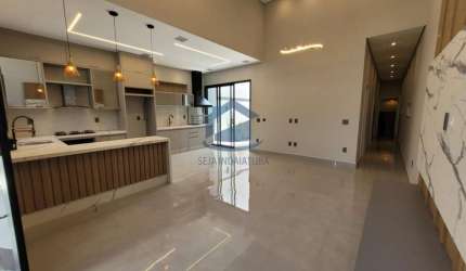 Casa em condomínio fechado com 3 quartos à venda na Rua Trinta, 704, Jardins do Império, Indaiatuba, 125 m2 por R$ 1.270.000