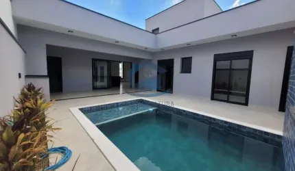 Casa em condomínio fechado com 3 quartos à venda na Nair Paratelli Stein, 98, Jardim Laguna, Indaiatuba, 193 m2 por R$ 1.632.000