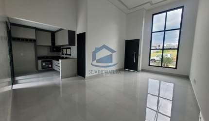 Casa em condomínio fechado com 3 quartos à venda na Márcio José Battistuci, 28, Loteamento Park Gran Reserve, Indaiatuba, 138 m2 por R$ 1.187.000