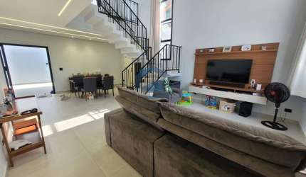 Casa em condomínio fechado com 3 quartos à venda na Márcio José Battistuci, 28, Loteamento Park Gran Reserve, Indaiatuba, 202 m2 por R$ 1.299.000