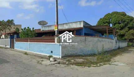 Casa com 02 quartos, sala, cozinha, banheiro, cisterna ótimo terreno de esquina com 388,00m² , rua calçada, próximo de farto comércio.  Somente a vist