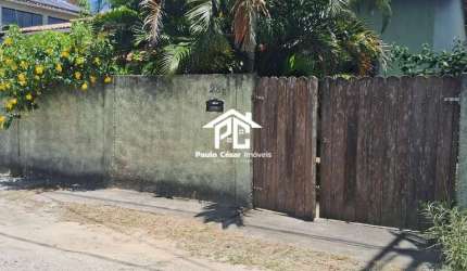 Casa à venda em Araruama-RJ: 2 quartos, 1 suíte, 1 sala, 1 banheiro, garagem, 68m² no Rio do Limão!