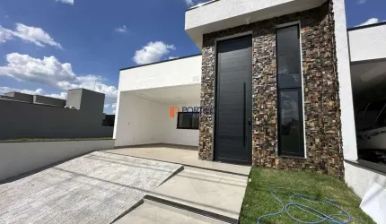 Casa com 3 suítes e piscina no Terras da Estância Paulínia.