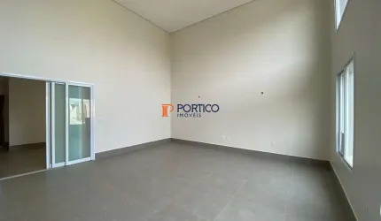 Casa Nova Térrea, 3 suítes em condomínio Paulínia