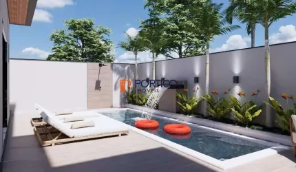 Casa térrea com piscina à venda no Real Park Sumaré!