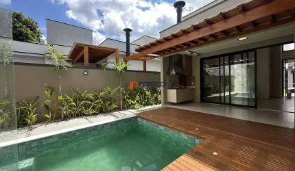 Casa com 4 dormitórios piscina em condomínio Paulínia!