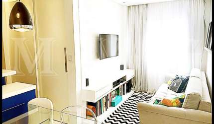 Lindíssimo apartamento mobiliado localizado em Moema.