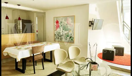 Excelente cobertura Duplex, com vaga no coração de Moema