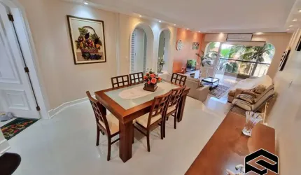 LINDO APARTAMENTO, 129m2, COM LAZER, 02 VAGAS, APENAS 150m DO MAR!