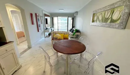 03 DORM´S, REFORMADO, COM VISTA PARA O MAR, APENAS 300m DA PRAIA!