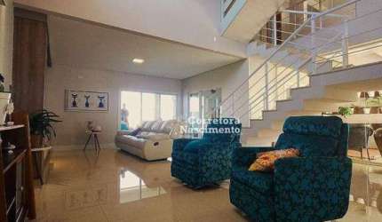 Casa com 4 dormitórios à venda, 366 m² por R$ 3.200.000,00 - Condomínio Reserva do Paratehy - São José dos Campos/SP