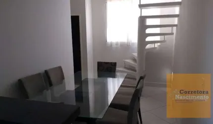 Apartamento Duplex com 2 dormitórios, 93 m² - venda por R$ 350.000,00 ou aluguel por R$ 2.569,20/mês - Jardim Califórnia - Jacareí/SP