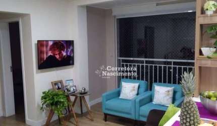 Apartamento com 2 dormitórios à venda, 63 m² por R$ 430.000,00 - Pagador de Andrade - Jacareí/SP