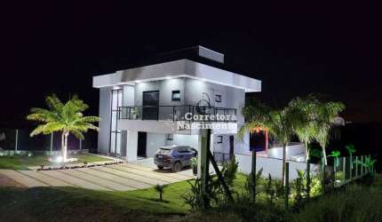 Casa com 3 dormitórios, 460 m² - venda por R$ 2.200.000,00 ou aluguel por R$ 12.041,33/mês - Parque Lago Dourado - Jacareí/SP