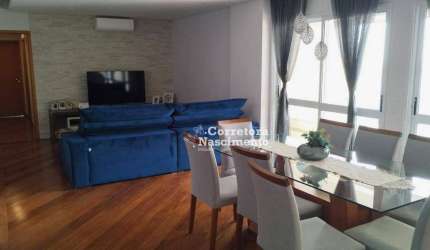 Apartamento com 3 dormitórios à venda, 157 m² por R$ 1.690.000,00 - Pqe Res Aquarius - São José dos Campos/SP