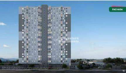 Apartamento com 2 dormitórios à venda, 41 m² por R$ 296.990,00 - Parque dos Ipês - São José dos Campos/SP