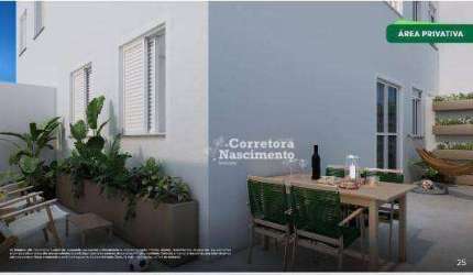 Apartamento com 2 dormitórios à venda, 41 m² por R$ 296.990,00 - Parque dos Ipês - São José dos Campos/SP
