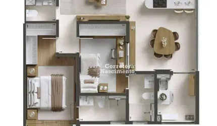 Apartamento com 2 dormitórios à venda, 71 m² por R$ 750.000,00 - Vila Adyana - São José dos Campos/SP