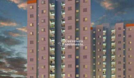Apartamento com 2 dormitórios à venda, 50 m² por R$ 266.900,00 - Loteamento Jardim Sol Nascente - Jacareí/SP
